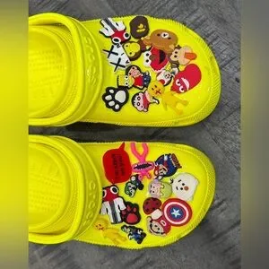 CROCS | Shoes | Crocs Classic Neon Highlighter Clogsize 